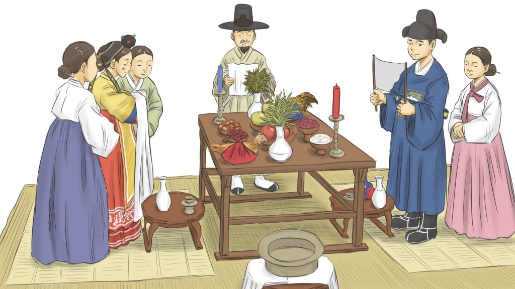 Les rites de mariage en Corée : l&rsquo;envoi de soie