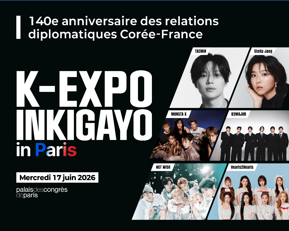 Inkigayo à Paris : la K-Expo 2026, un triomphe parisien